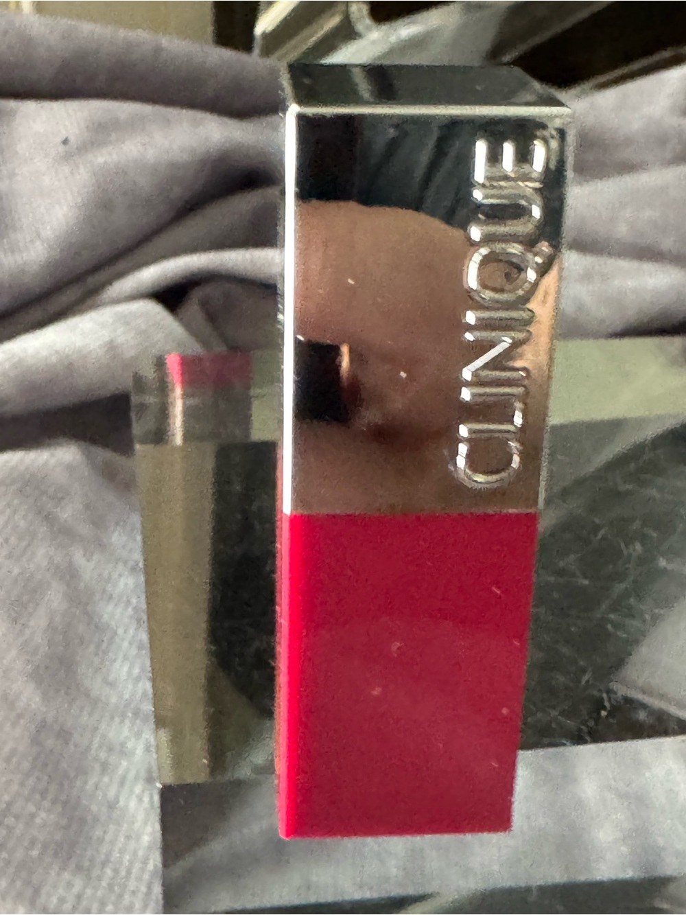 Clinique Lipstick Rose Pop 06 mini lip color & primer